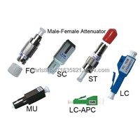 FC/SC/ST/LC /MU APC/PC Fiber Optical female-male Attenuator,fc attenuator