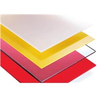 Frosted polycarbonate sheet