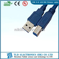 High Quality USB 3.0 AM-BM Printer Cable