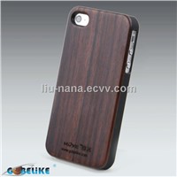High quality wood case for iphone4