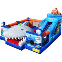 Inflatable Underwater World Obstacle Course with CE, SGS, En Approved Xz-Ob-22