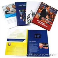 LCD/TFT video greeting card/book/notebook