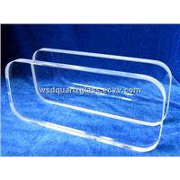 Optical Clear Quartz Glass Plate High Tempreture Resistant