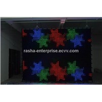 P5 2M*3M Customized Size LED Video Curtain for DJ Booth,DJ Backgroud