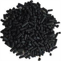 Pellet activated carbon for gas adsorption