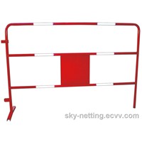 Reflective Portable Construction Barrier Red and White 1500*1000mm
