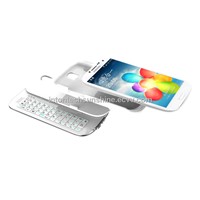 Sliding &amp;amp; Standing Detachable BT Keyboard Case for SamsungGalaxy S4-(KRSK05-S4)