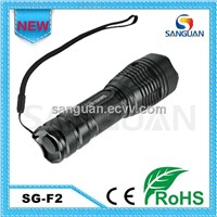 Tactical Beam Zoom In & Out Handy Flashlight Torch