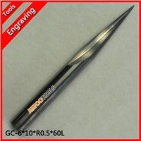 Taper ball nose end mills,,cnc tools/cnc router bits /end mills ,for Acrylic,MDF.PVC.ABS,plastic