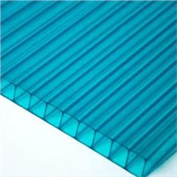 Twin-wall polycarbonate sheet