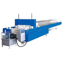 Type 1500 Quick opening high pressure PP membrane filter press