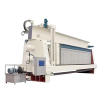 Type 1500 over-beam PP high pressure membrane filter press