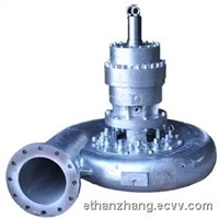 cooling tower water turbine