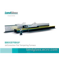 jet convection flat glass tempering furnace