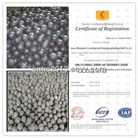 cast and forged steel grinding balls dia20-150mm