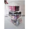Nail Polish Tower & Lipstick Holder Stand Acrylic Cosmetic Storage (D4R-A-6)