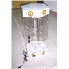 4 Tiers Rotating Acrylic Display Stand w/LED lights 330*380*720mm