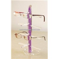 Countertop Acrylic Sunglasses Display,Eyeglasses Display Rack Holder Stand-Holds 4 Pairs