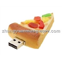 Customized food style cake USB flash drive 1GB/2GB/4GB/8GB