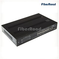 16 Ports 10/100M Ethernet with 2 Gigabit TP/SFP Ports Combo managed Web Smart POE Switch