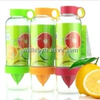 2013 New BPA Free Citrus Zinger Manual Juicer Bottle