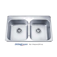 304 stainless steel drop in kitchen sink
