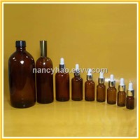 30ml amber oil glass bottles