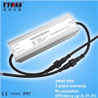 3 years warranty 89% efficiency mini size Waterproof 200w led driver 12v 24v for led strip use