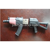 512m/1g/2g/4g Custom Gun USB Flash Memory Drive from Shenzhen Factory
