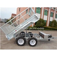 8x5 tandem tipping trailer