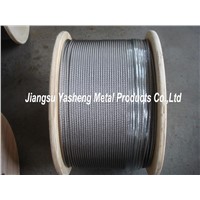 AISI304 7X7 6.0mm Stainless Steel Wire Rope