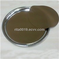 Anti-slip tray with silicone mat