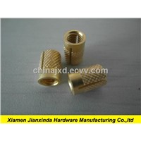 Brass nuts cnc milling and tapping