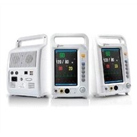 CE Approved Portable Patient Monitor 4 parameters ECG, NIBP, SpO2, RESP