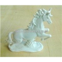 Ceramic Equestrian Trophy, Horse Racing Trophy,Animal
