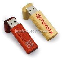 Customized and Portable Wooden USB Disk Flash Memory 1G/2G/4G/8G