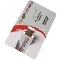 Customized Logo Card USB Disk Flash Memory 1G/2G/4G