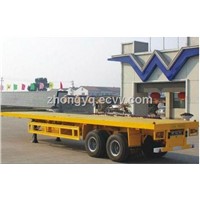 Flat Bed Container Semi Trailer