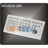 Industrial stainless steel keyboard for Ship driving console