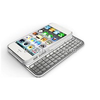 LBK309 Super thin Wireless sliding Bluetooth Magnetic Keyboard for iphone5/5s