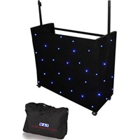 LED DJ Booth Skirt White led
