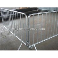 Portable Galvanized Crowd Control Barrier for Event