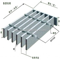 Pre-engineered Steel Grating Tread Structure Fabrication