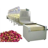 Microwave red rose drier machine-Flower microwave drying equipment