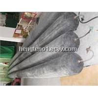 Sewage inflatable rubber bag