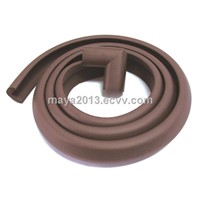 free sample baby care high density eco-friendly protective table edge guard brown