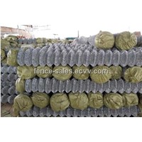 Galvanized and PVC Coated Chain Link Mesh