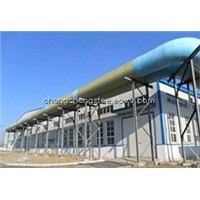 good steel structure building material workshop for Sewage treatment