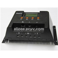 solar charge controller with lcd screen used in solar power system