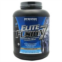 Dymatize Nutrition Elite Fusion 7 Protein Blend Dietary Powder.